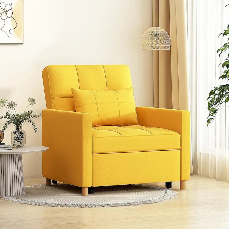 Fauteuil convertible 3-en-1 AECOJOY avec coussin et dossier réglable