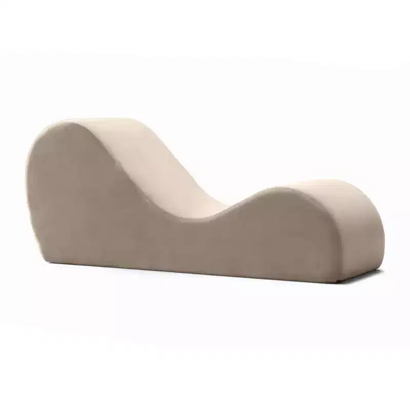 Avana elegáns heverő jógához – az USA-ban készült – kiváló nyújtáshoz, relaxációhoz, testmozgáshoz és még sok máshoz, 60D x 18W x 26H hüvelyk, világosszürke