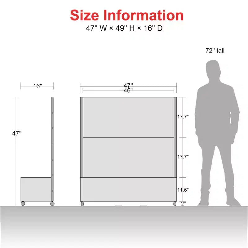 MAYEERTY plantenbak met ijzeren trellis, zwart net, stijl 01, 72x47x16in, set van 3