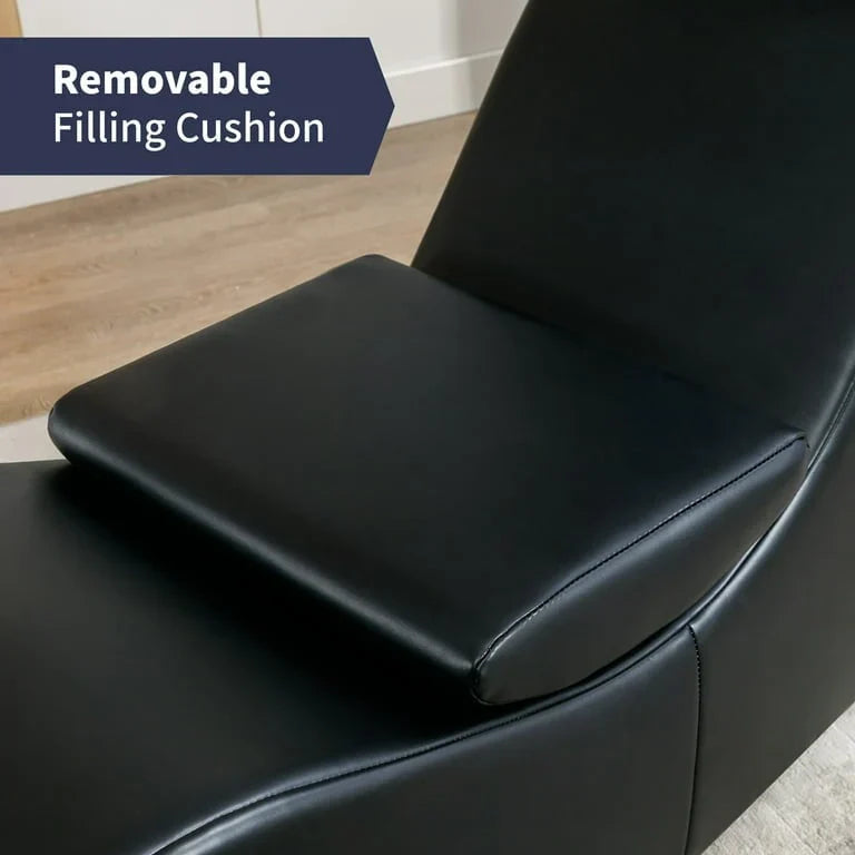 Sedia da yoga da interno Mixoy, sedia chaise longue curva da yoga per adulti per stretching, esercizio e relax
