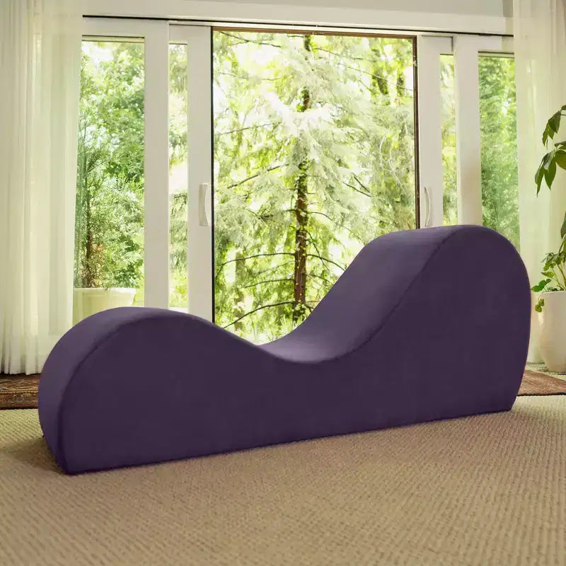 Avana elegáns heverő jógához – az USA-ban készült – kiváló nyújtáshoz, relaxációhoz, testmozgáshoz és még sok máshoz, 60D x 18W x 26H hüvelyk, világosszürke