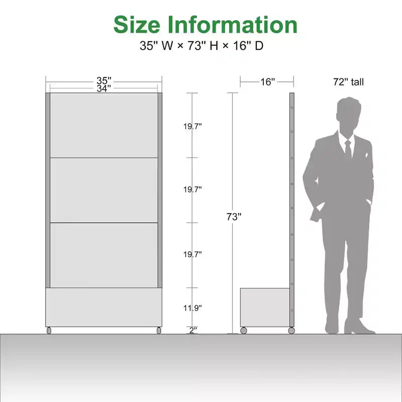 MAYEERTY plantenbak met ijzeren trellis, zwart net, stijl 01, 72x47x16in, set van 3