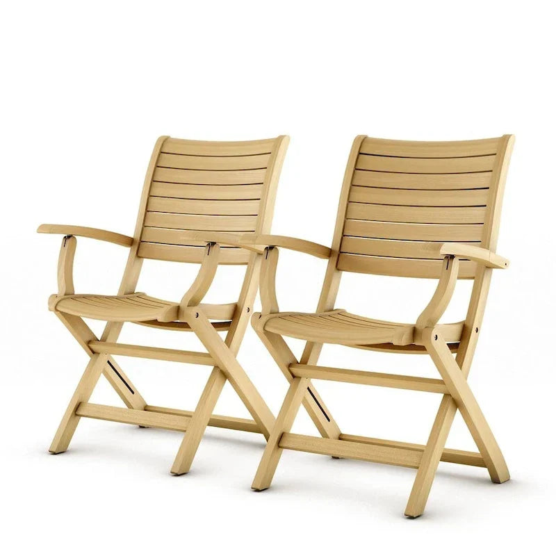 Ensemble de salle à manger de jardin extensible Amazonia Teak Sessa en teck, 13 pièces – 13 pièces
