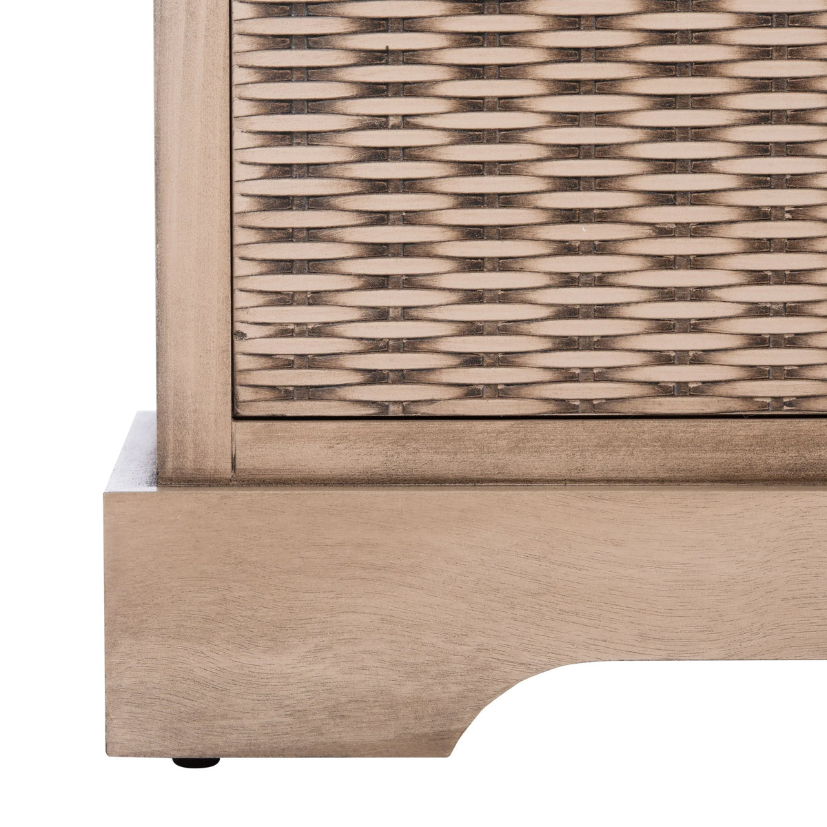SAFAVIEH Fiorello minderli, 3 çekmeceli depolama pufu - 47.3 W x 15 L x 19 H - 47Wx15Dx19H
