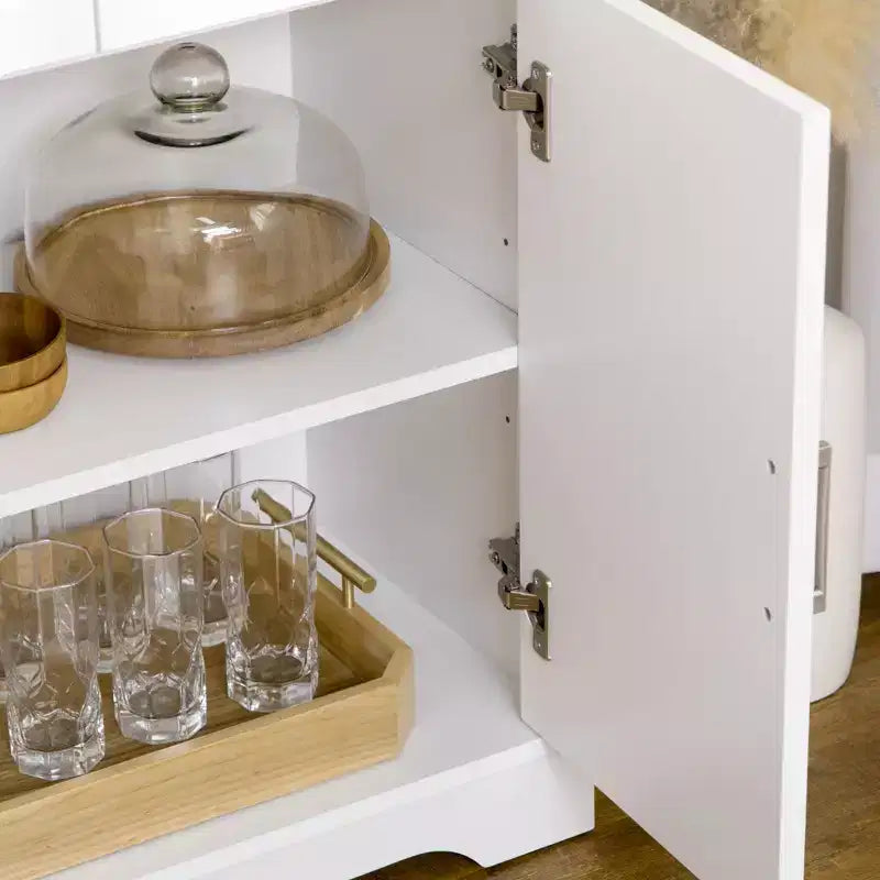Moderni keittiön senkki ja buffet-kaappi säilytystilalla, keittiösaareke, ruokailuhuoneen kaappi, olohuoneen kaluste