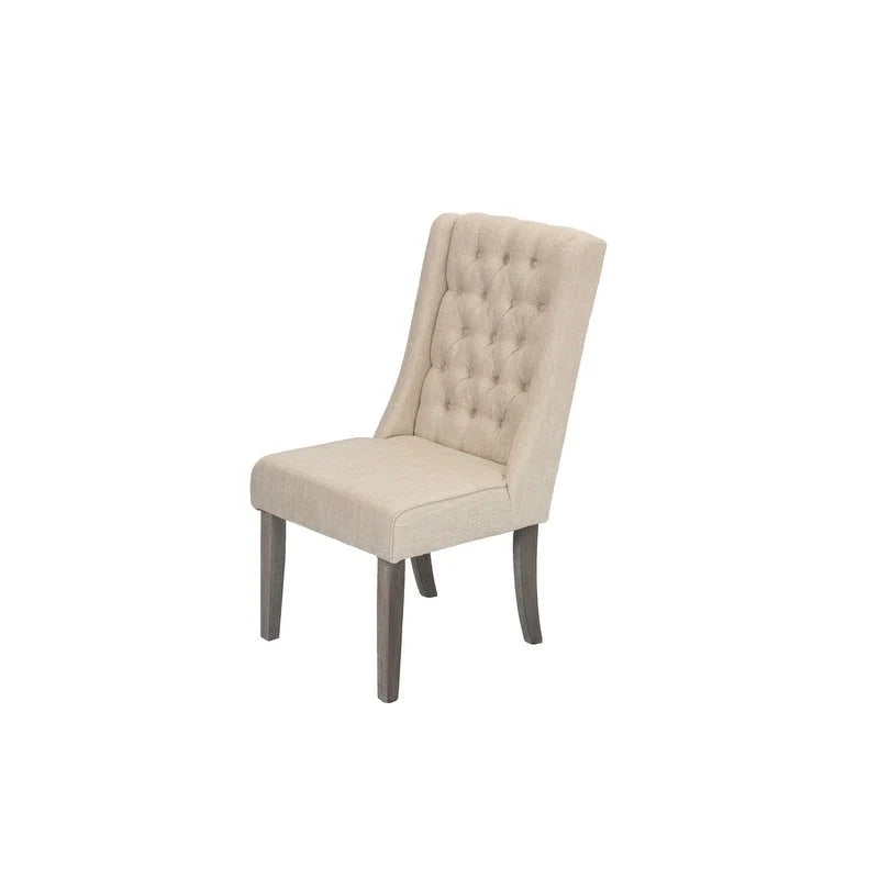 Ensemble de salle à manger rustique extensible gris Best Quality Furniture de 9 pièces