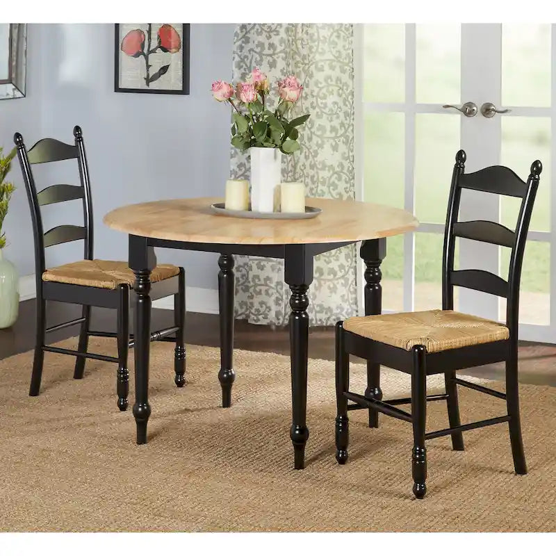 Simple Living Jessie Esszimmerstuhl mit Leiterlehne (2er-Set)