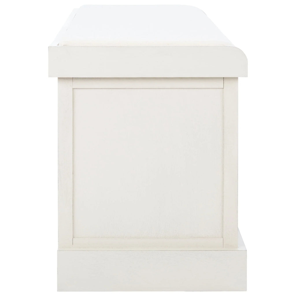 SAFAVIEH Fiorello minderli, 3 çekmeceli depolama pufu - 47.3 W x 15 L x 19 H - 47Wx15Dx19H