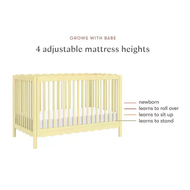 Babyletto Swell 4-in-1 ombouwbaar ledikant met ombouwset naar peuterbed