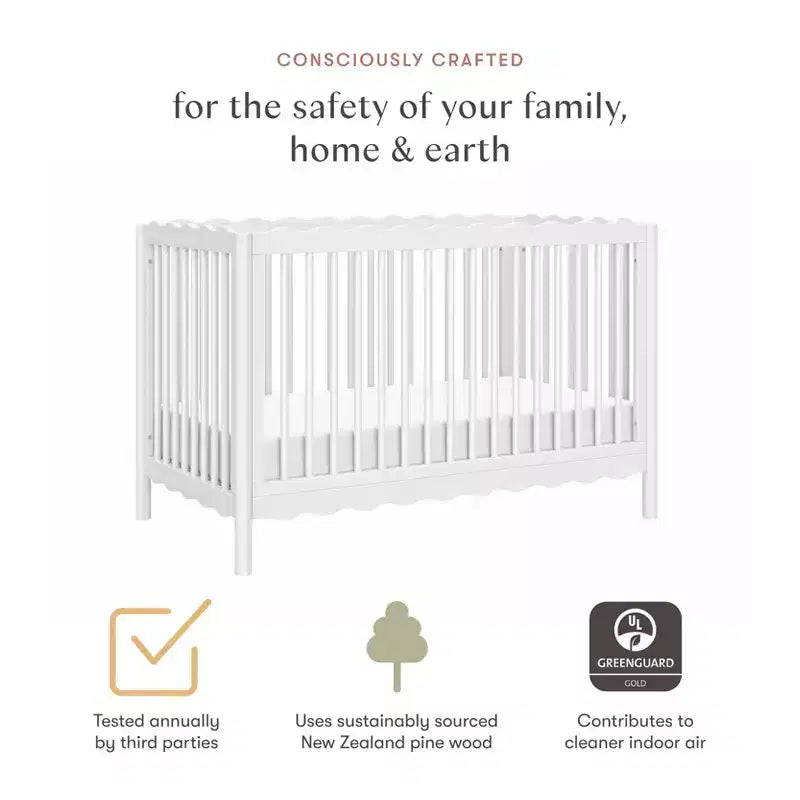 Babyletto Swell 4-in-1 ombouwbaar ledikant met ombouwset naar peuterbed