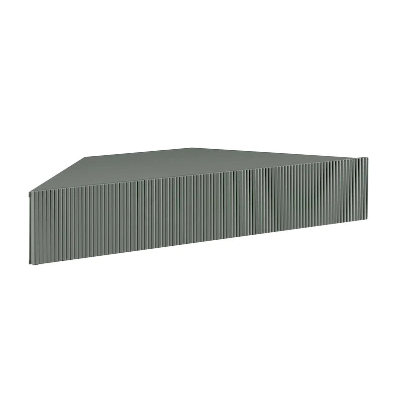 Meuble TV d’angle suspendu 47, 3 étagères, style transitionnel, fixation murale peu encombrante