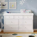 Table à langer-commode polyvalente pour bébé Famapy : design convertible, tiroirs spacieux, évolue avec votre enfant