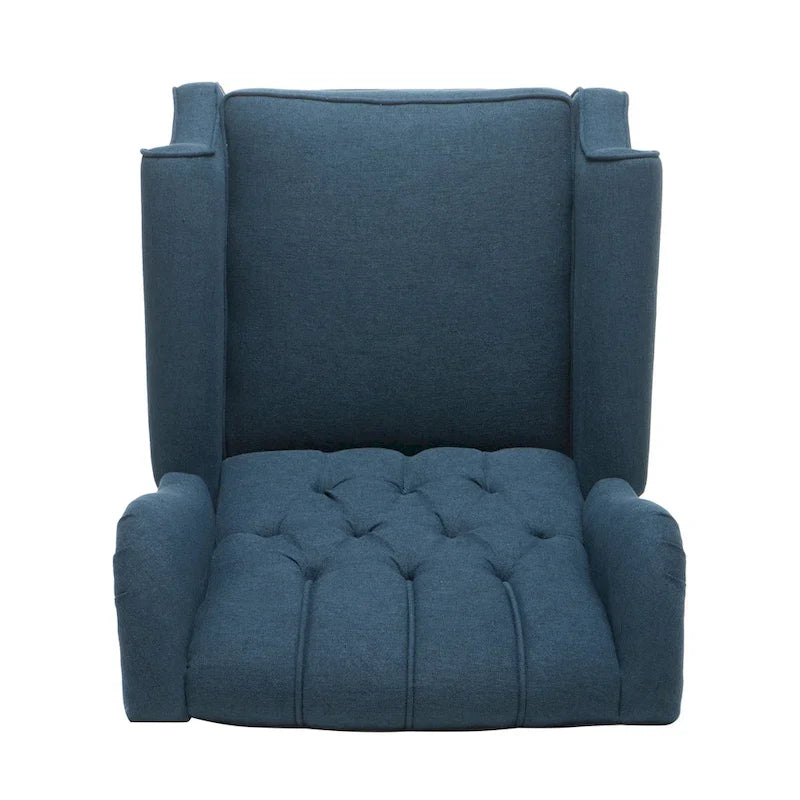Fauteuils inclinables en tissu capitonné Walter (lot de 2) par Christopher Knight Home