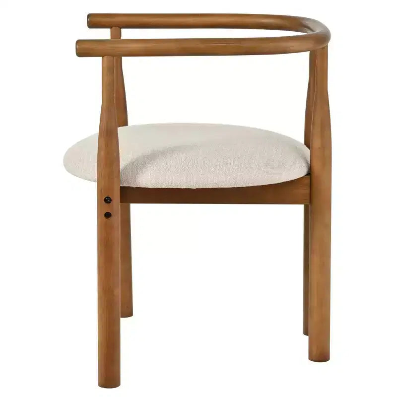 7-delige ovale eetkamertafelset voor 6 personen, grote familiekeukentafel van 71 inch met 6 gevoerde eetkamerstoelen, walnoot - Christopher Knight Home
