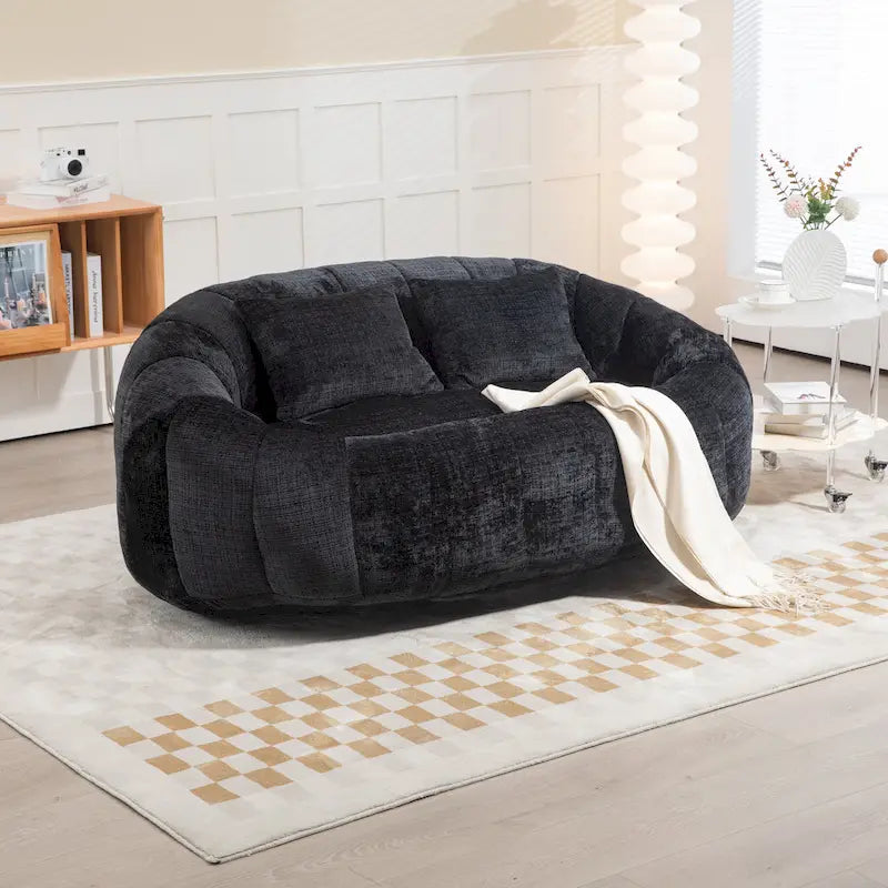 GDFStudio – Laurel Chenille-Sofa für 2 Personen mit hochdichtem Schaumstoff und übergroßem Komfort