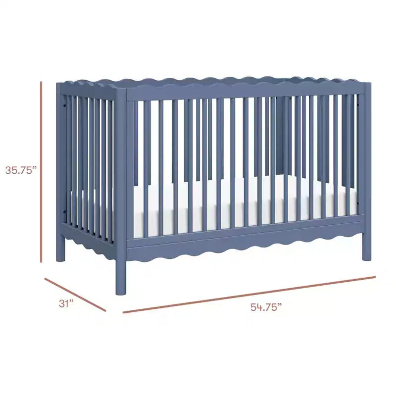 Babyletto Swell 4-in-1 ombouwbaar ledikant met ombouwset naar peuterbed