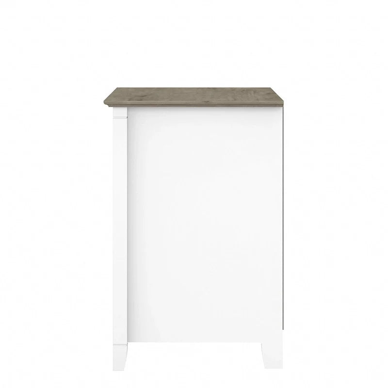 Biurko sekretarzyk Key West z szafką do przechowywania marki Bush Furniture
