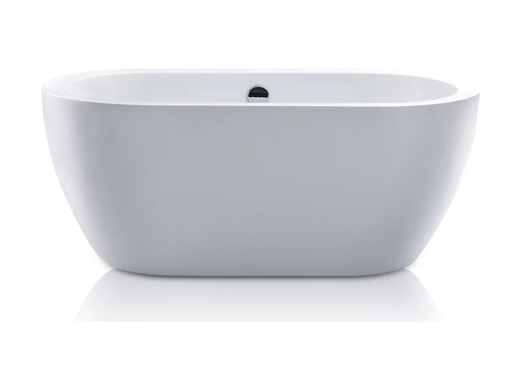Freistehende Badewanne - 178 l - 149x75x58cm - Weiß - Acryl - Doucezen