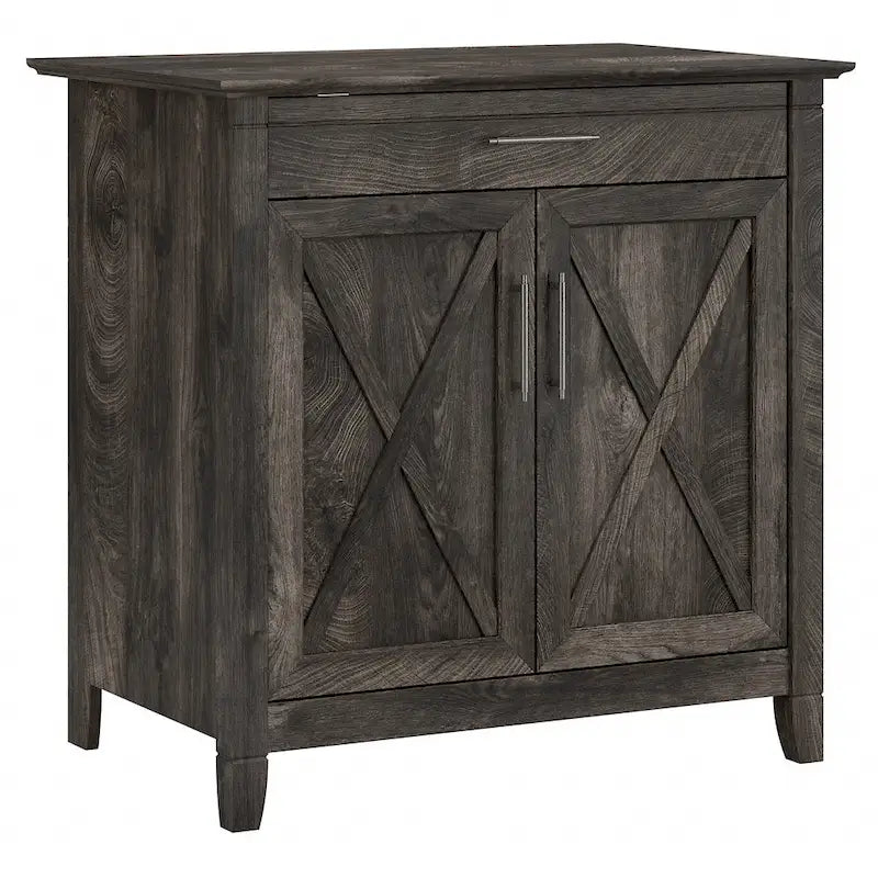 Biurko sekretarzyk Key West z szafką do przechowywania marki Bush Furniture
