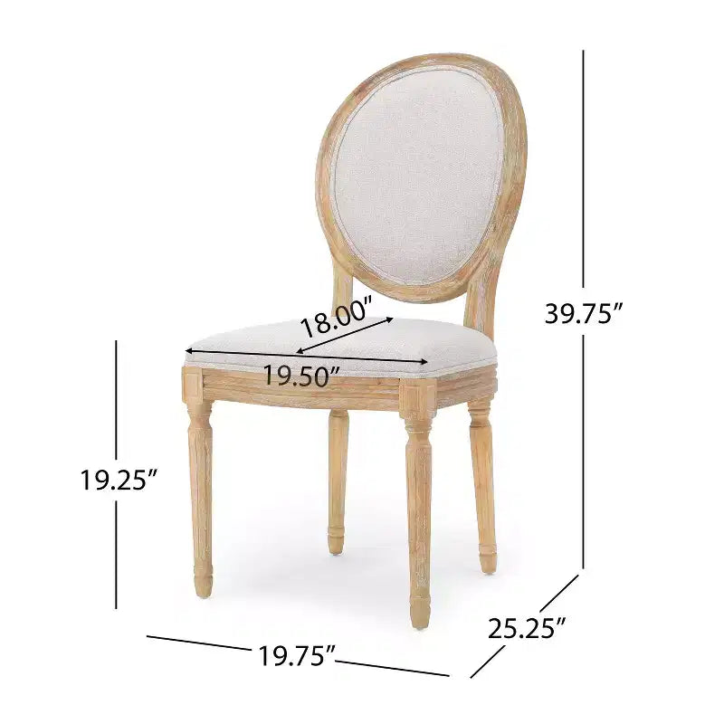 Set van 2 Phinnaeus-eetkamerstoelen - Christopher Knight Home