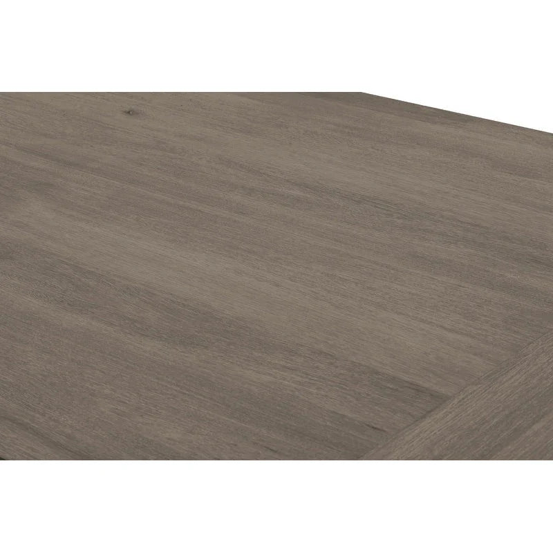 Ensemble de salle à manger rustique extensible gris Best Quality Furniture de 9 pièces