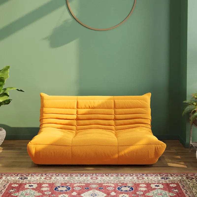 Zachte vloersofa, luie zitzakstoel voor de woonkamer