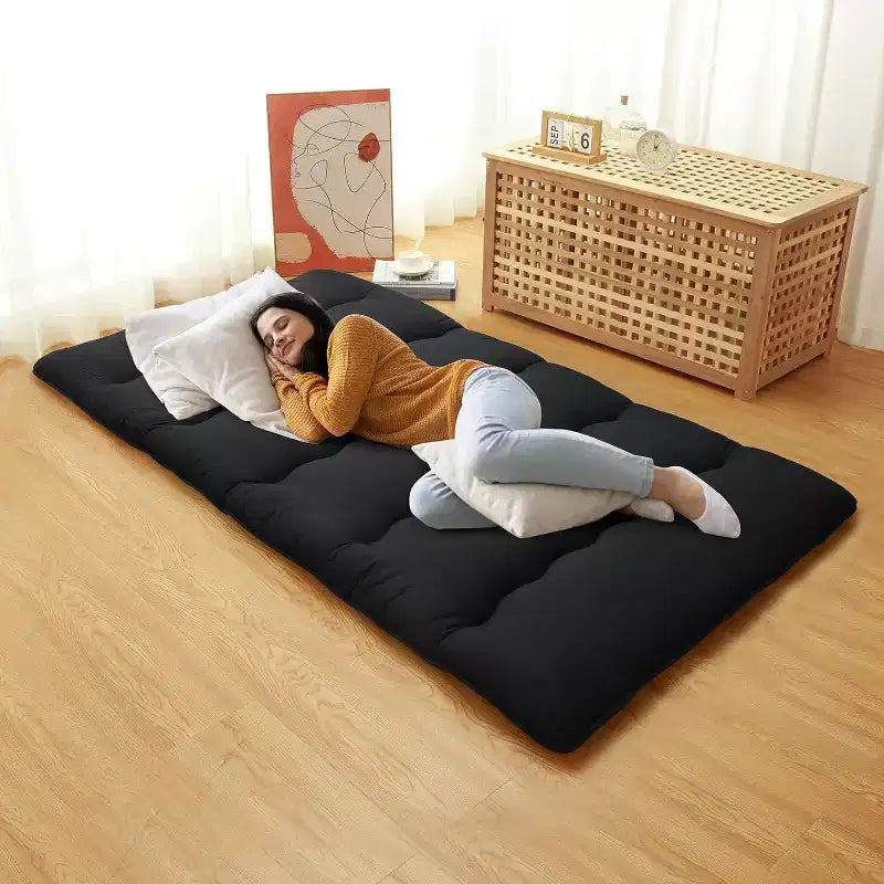 Japanische Futonmatratze, faltbare Schlafunterlage für den Boden, Tatami-Matte für Zuhause, Campingmatratze