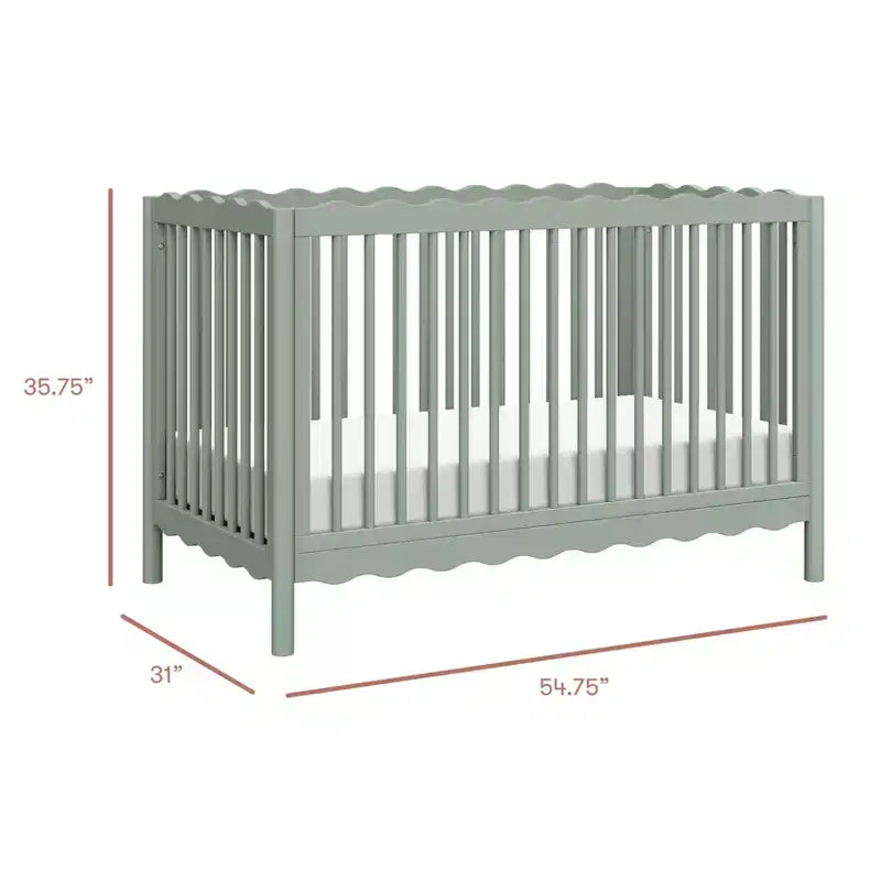 Babyletto Swell 4-in-1 ombouwbaar ledikant met ombouwset naar peuterbed