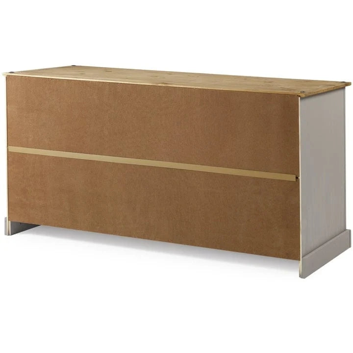 65 Zoll Holz-Buffet-Sideboard im Landhausstil – Corona-Kollektion