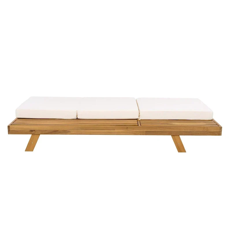 Christopher Knight Home – Michael Outdoor-Lounge-Set aus Akazienholz, 2-teilig