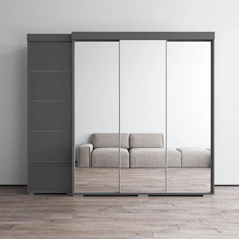 Aria 3D-EX-Kleiderschrank mit 3 Spiegeln
