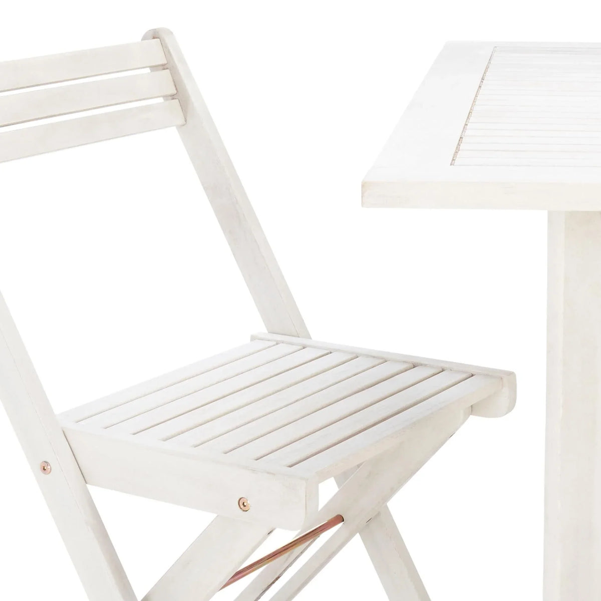 SAFAVIEH Brandy 5-delige tuinmeubelset met eettafel - 43B x 35D x 29H