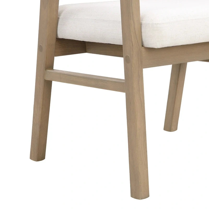 Christopher Knight Home - Eetkamerstoel met rieten bekleding (set van 2)