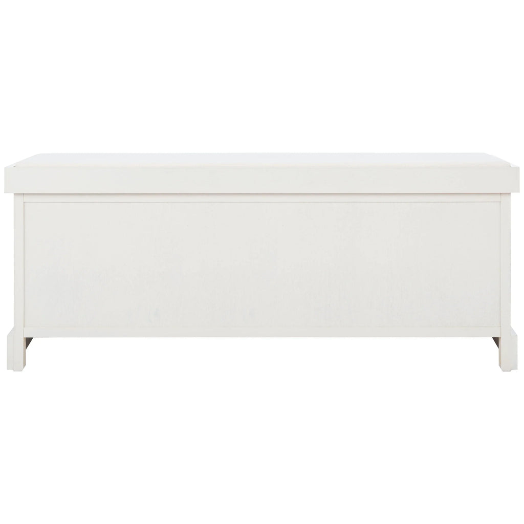 SAFAVIEH Fiorello minderli, 3 çekmeceli depolama pufu - 47.3 W x 15 L x 19 H - 47Wx15Dx19H