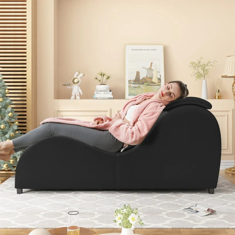 Sedia da yoga da interno Mixoy, sedia chaise longue curva da yoga per adulti per stretching, esercizio e relax