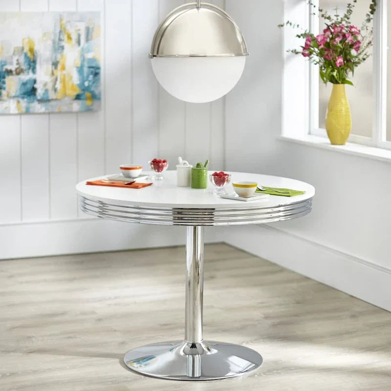 Simple Living Raleigh Retro-5-teiliges Esszimmer-Set