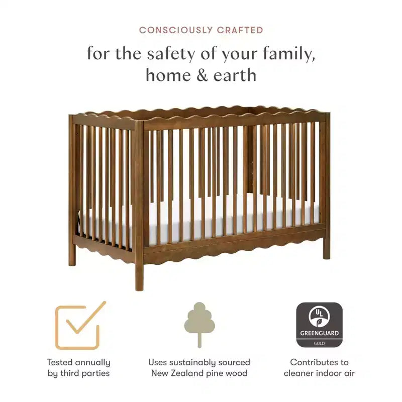 Babyletto Swell 4-in-1 ombouwbaar ledikant met ombouwset naar peuterbed