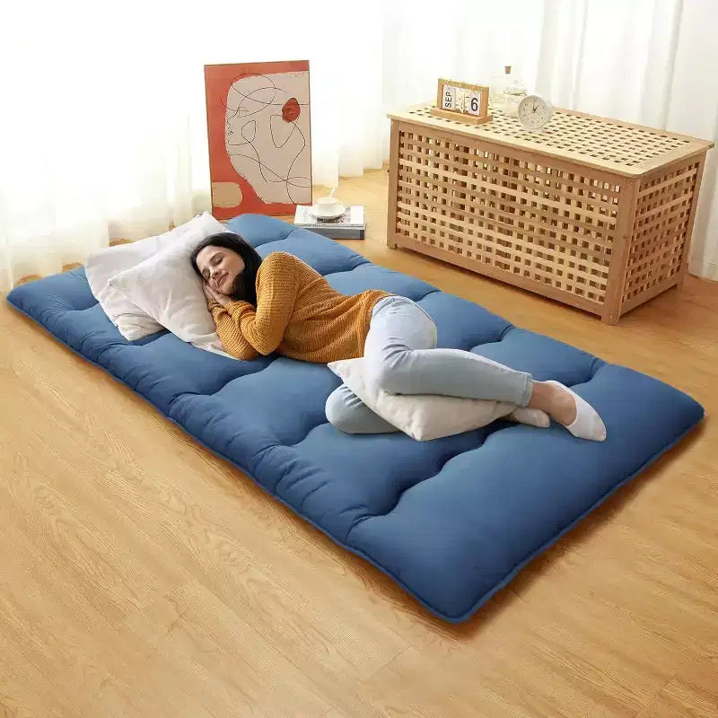 Japanische Futonmatratze, faltbare Schlafunterlage für den Boden, Tatami-Matte für Zuhause, Campingmatratze