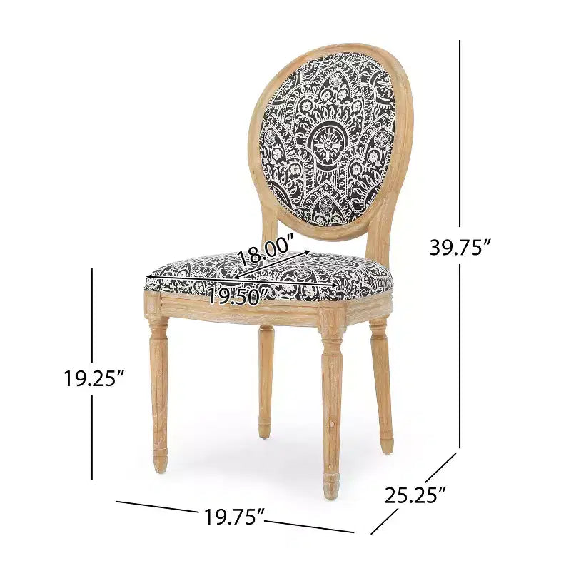 Set van 2 Phinnaeus-eetkamerstoelen - Christopher Knight Home