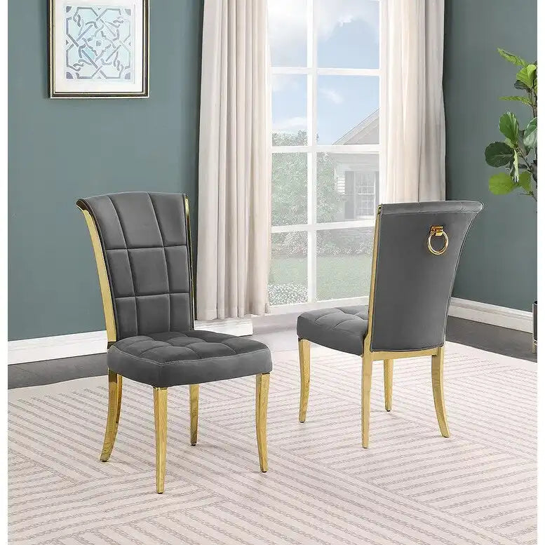 Ensemble de salle à manger rond Best Quality Furniture D325-SC324-7 de 5 pièces