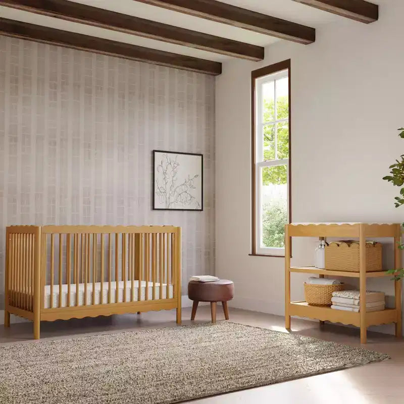 Babyletto Swell 4-in-1 ombouwbaar ledikant met ombouwset naar peuterbed