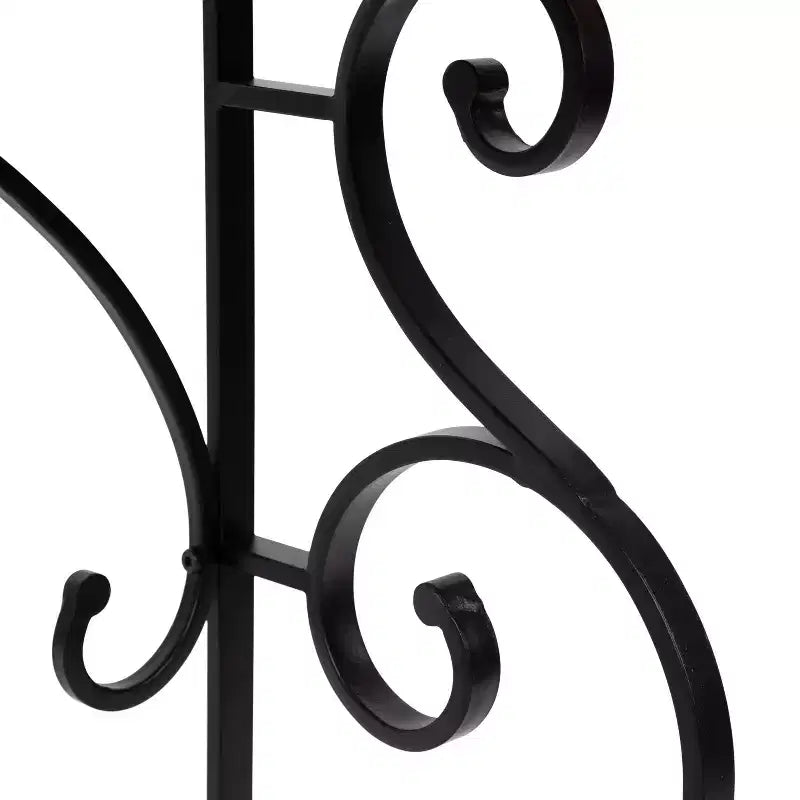 Rectangle Wood Console Table – 13x36x30, Black