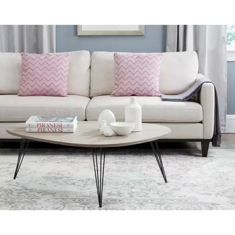 Wynton Retro Mid-Century Wood Coffee Table
