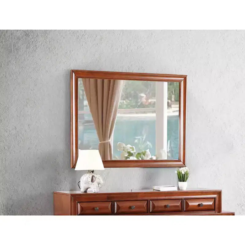 Modern Rectangle Framed Dresser Mirror – 45"x33"