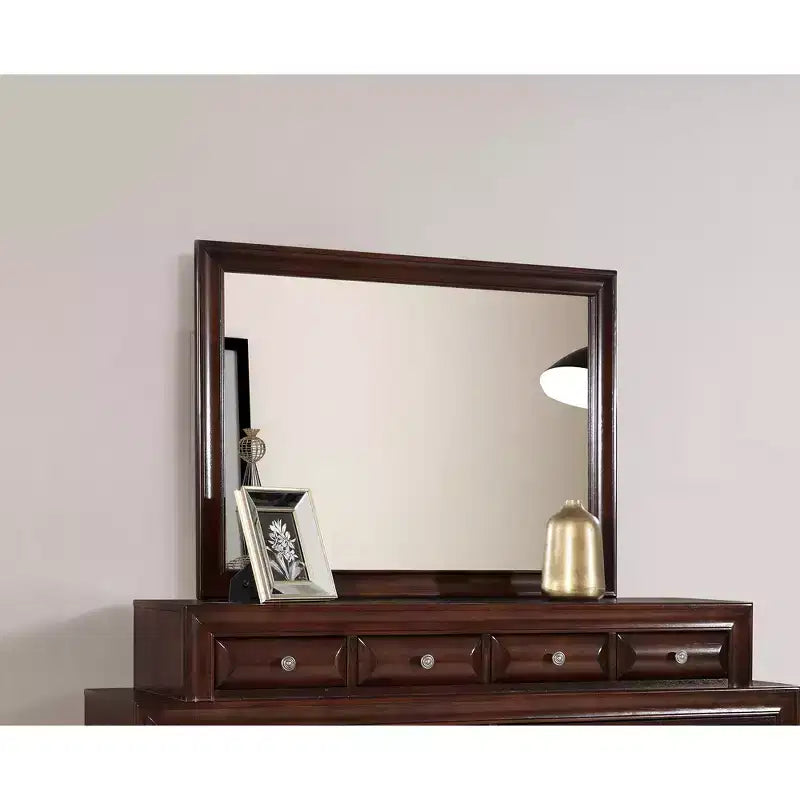 Modern Rectangle Framed Dresser Mirror – 45"x33"