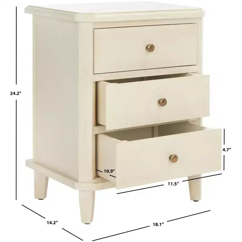 Nightstand Withstorage Drawers - AMH6629