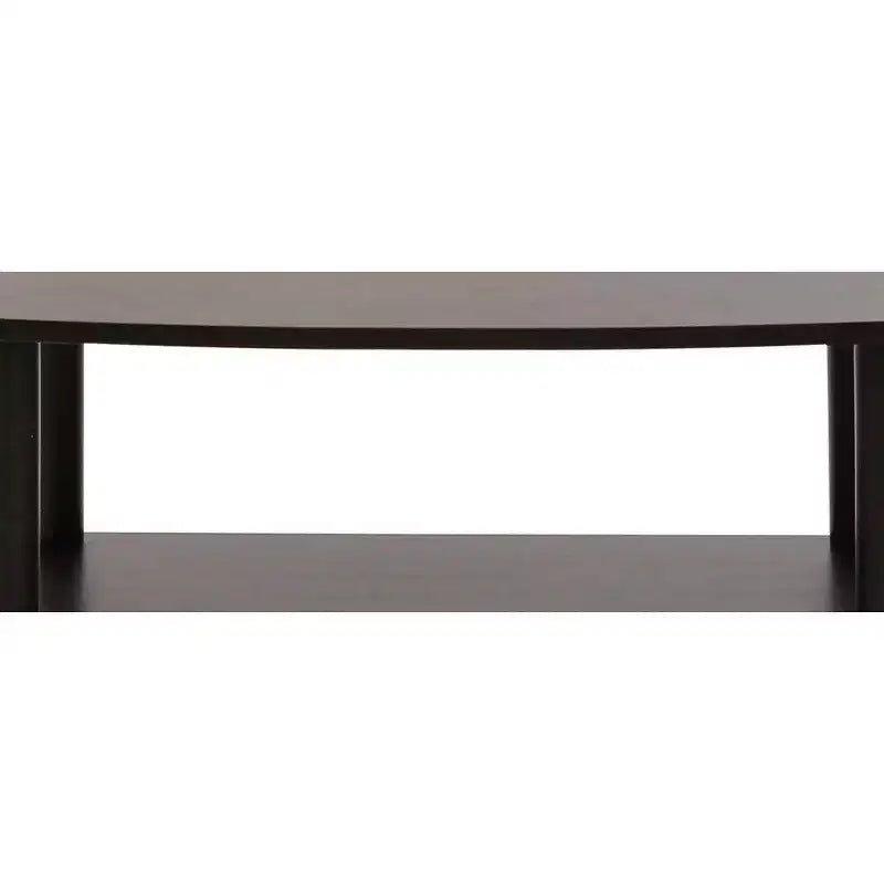 Industrial TV Stands Media Entertainment Center with 2-tier Open Storage Shelves
