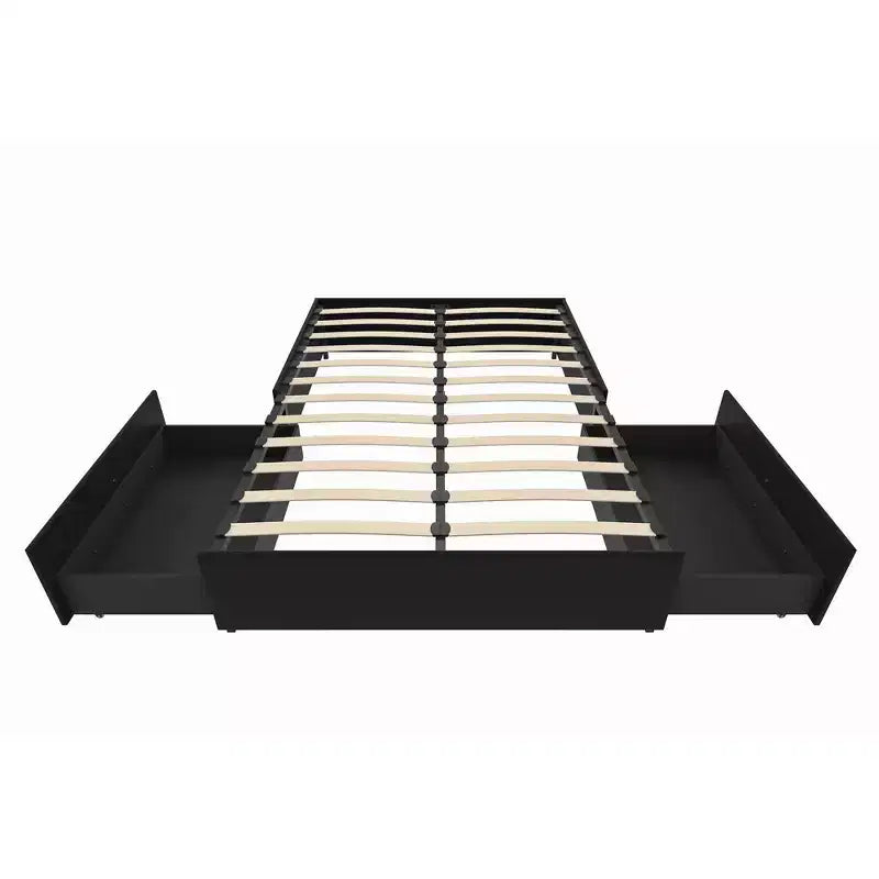 Platform Bed with Storage