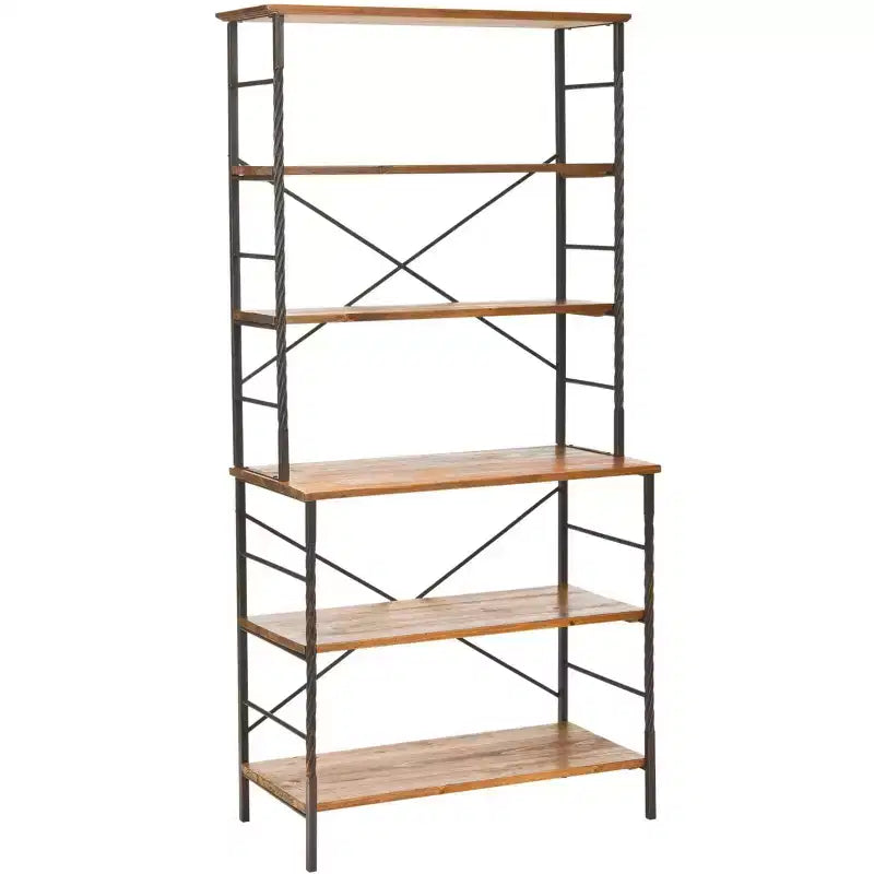 Bookshelf frame crafted of Fir Wood