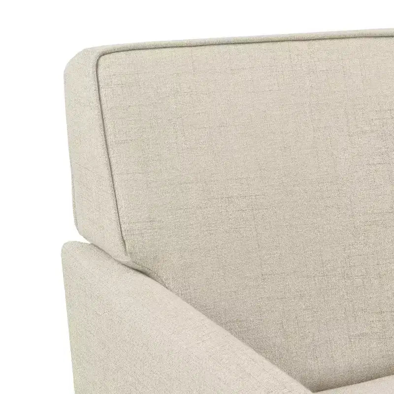Slipcover Accent Armchair – Track Arm, Skirted Base, Removable Cushion